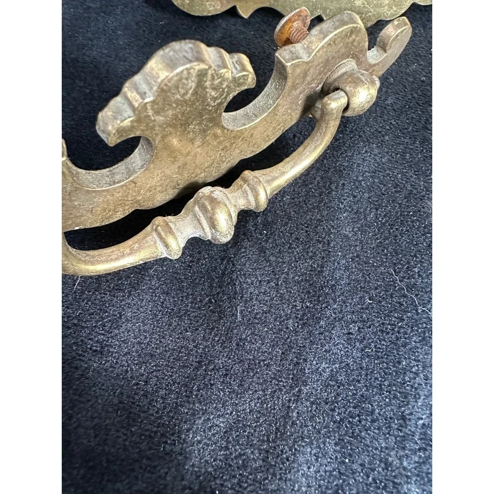 Vintage Hardware Chippendale Bail Drawer Pulls Set of 3 Pulls 4.5
